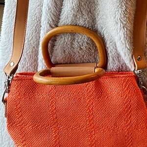 NWT FOSSIL Purse Summer Orange